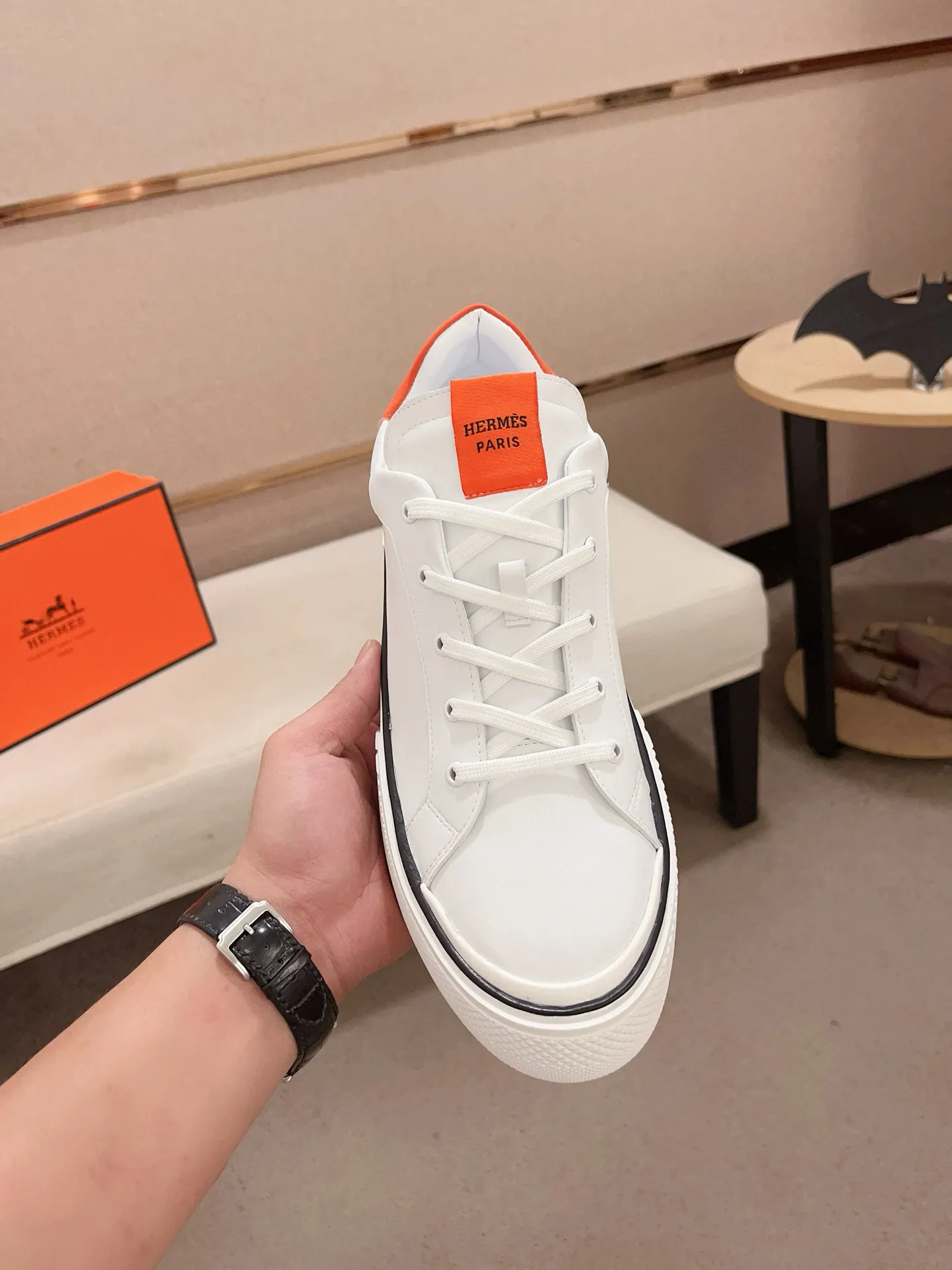 Men's clothing and shoes💰: 440💰《HERMES》【Classic Original Version】Hermès; Top 🔝 Purchasing Agency 🔍🔍Latest 🇺🇸Sold simultaneously at counters, original imported from Italy ▲▲Cow leather▲ ▲Exquisite workmanship (Italian 🇮🇹imported water-dyed 🐂cowhide lining) sole: original sole provided by the original factory, ⚠️exclusive double-layer activity·TPR·rubber·combined molded outsole; Code number: 38-46